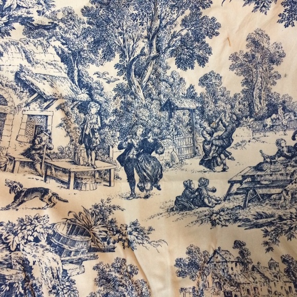 Laura Ashley Other - Vintage Laura Ashley Toile Fabric